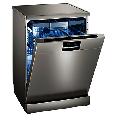 Siemens SN277I01TG Freestanding Dishwasher, Stainless Steel